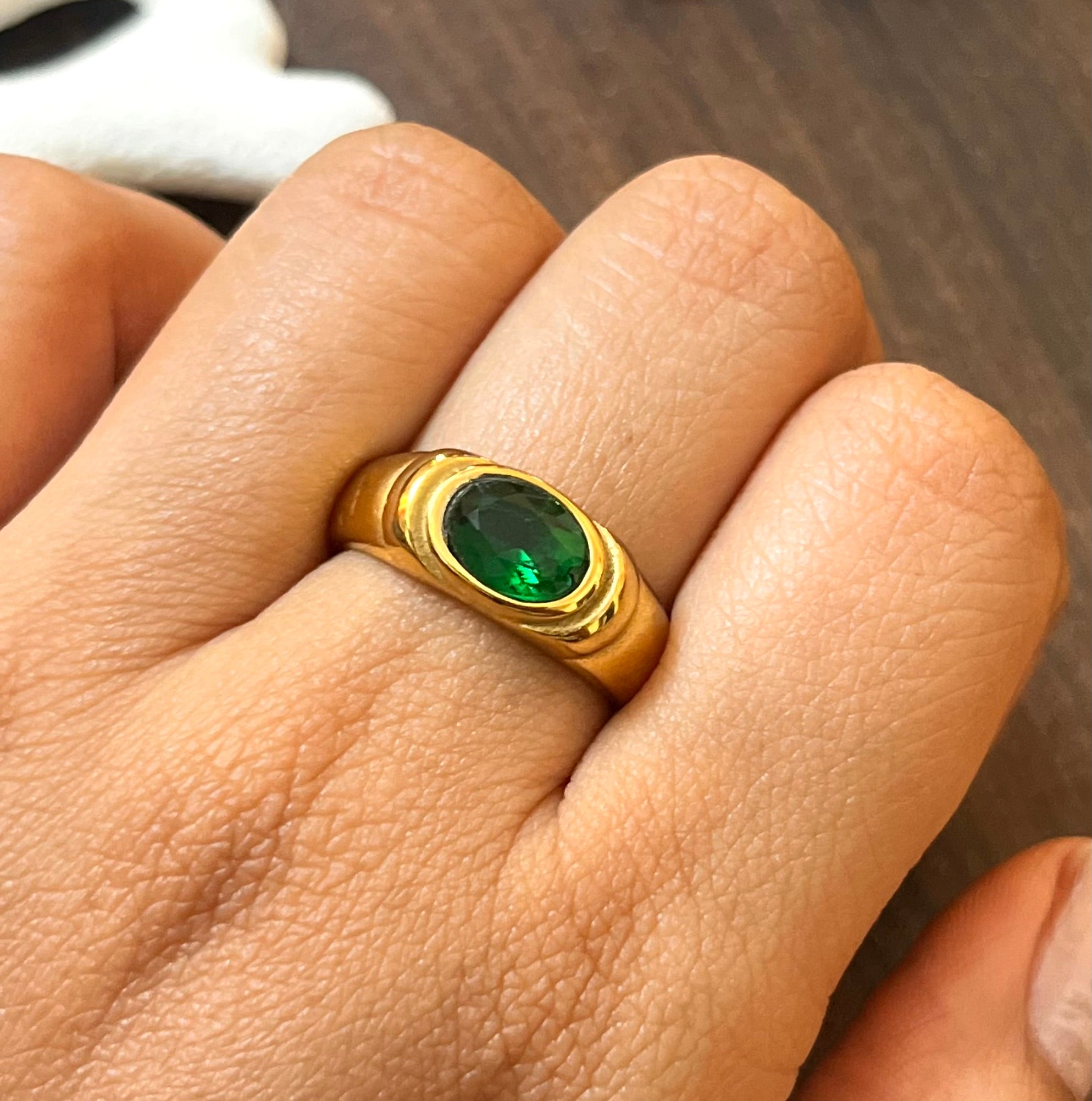 Emerald ring