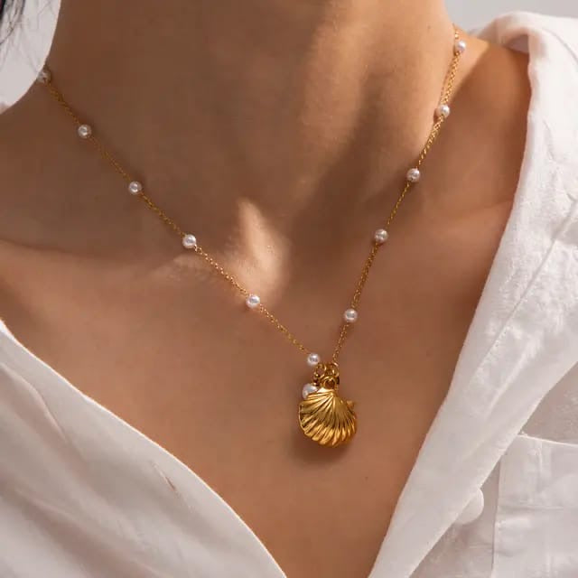 Pearl shell chain