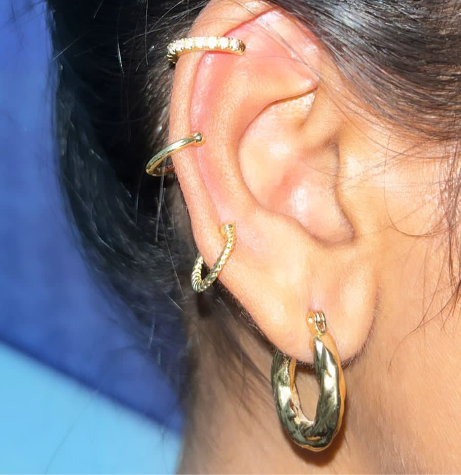 Press on piercings