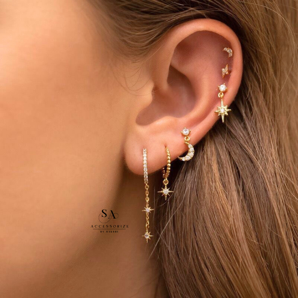 Celestial Piercing set (Set of 6pcs)