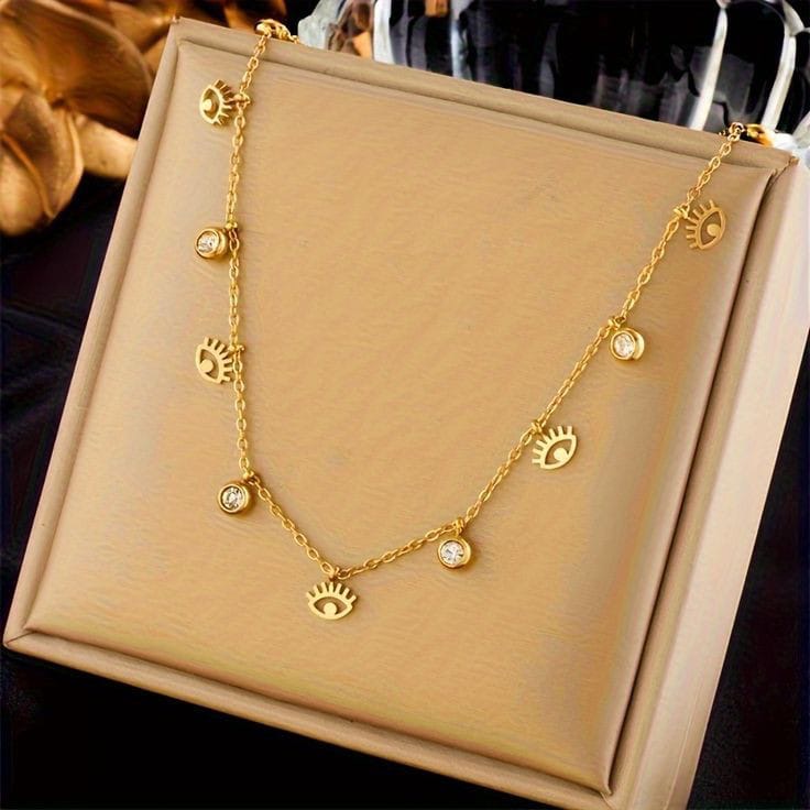 Evil eye charms neckchain