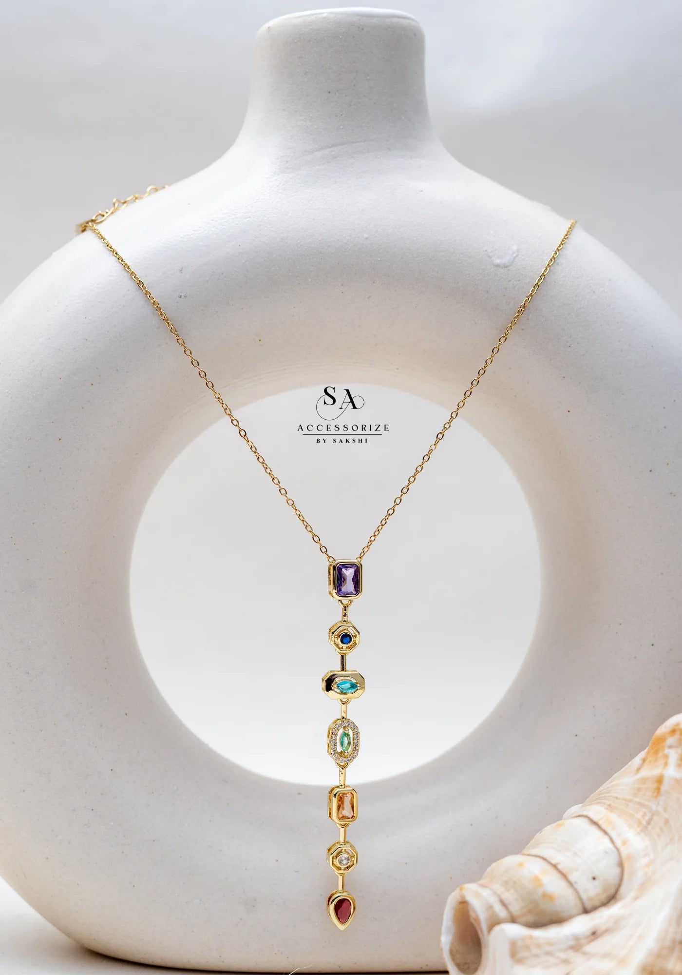Flare necklace