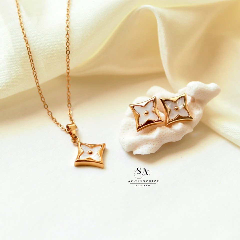 Ivory bloom set