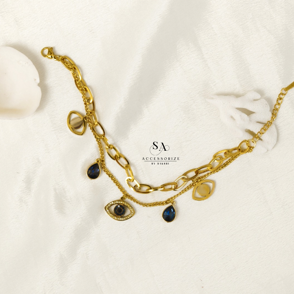 Evil eye bracelet