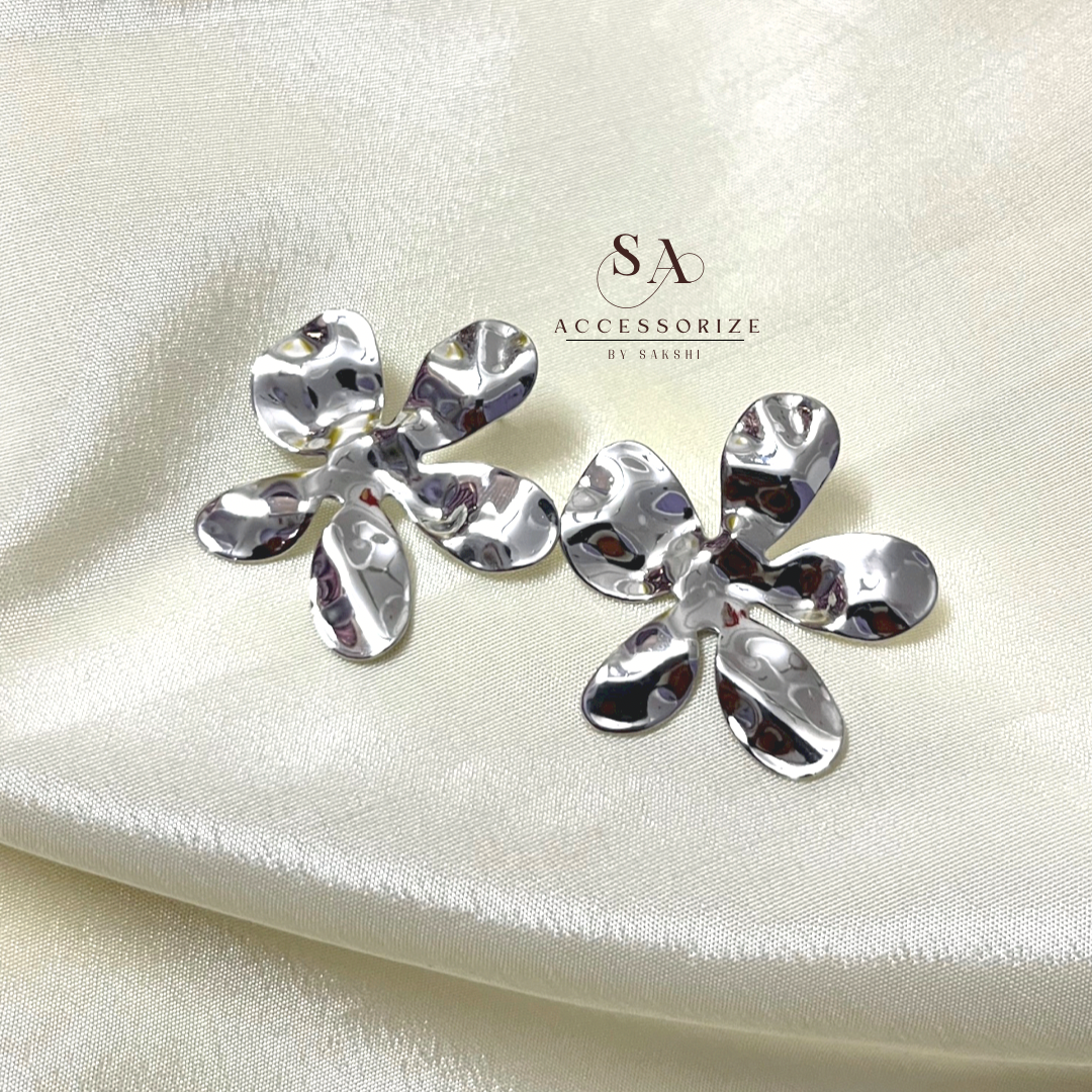 Dainty floral studs