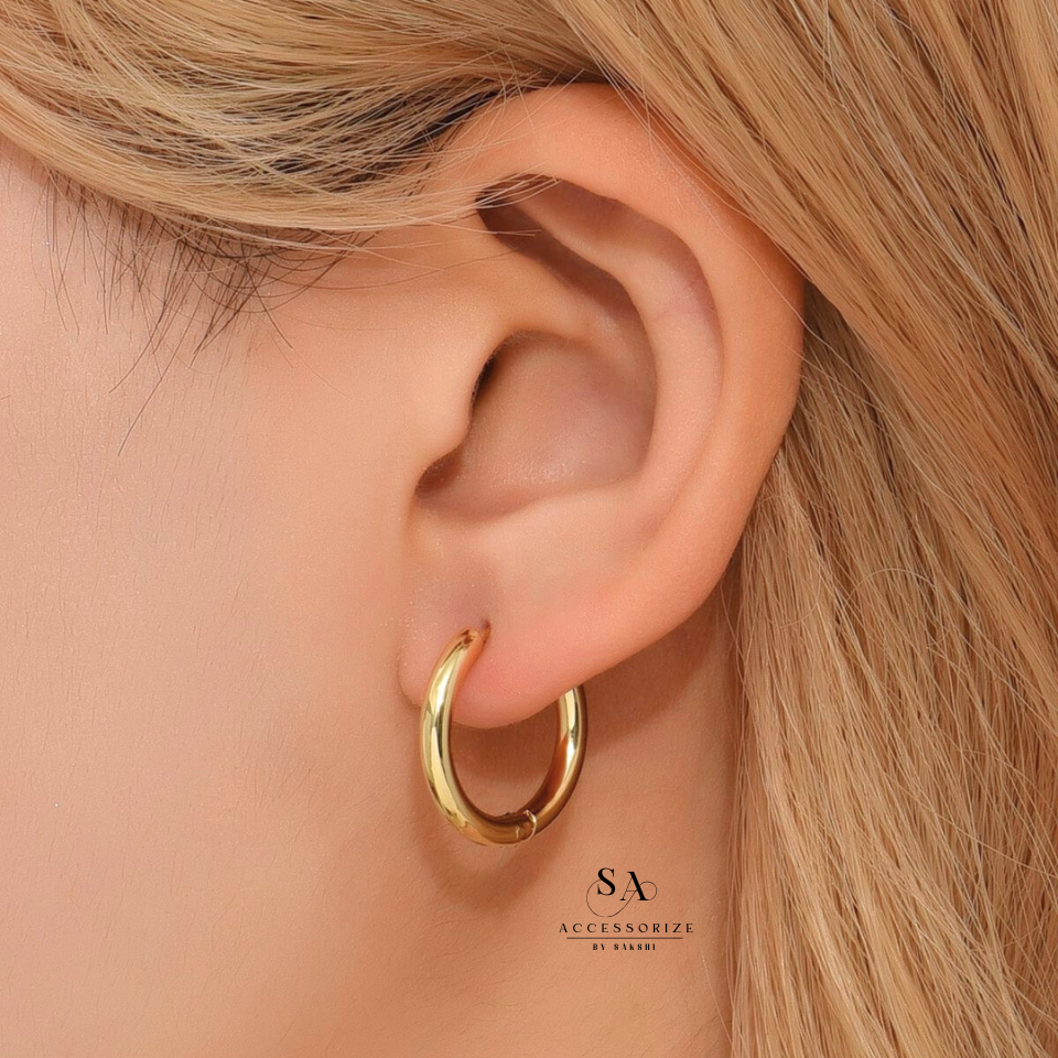 Classic small hoops