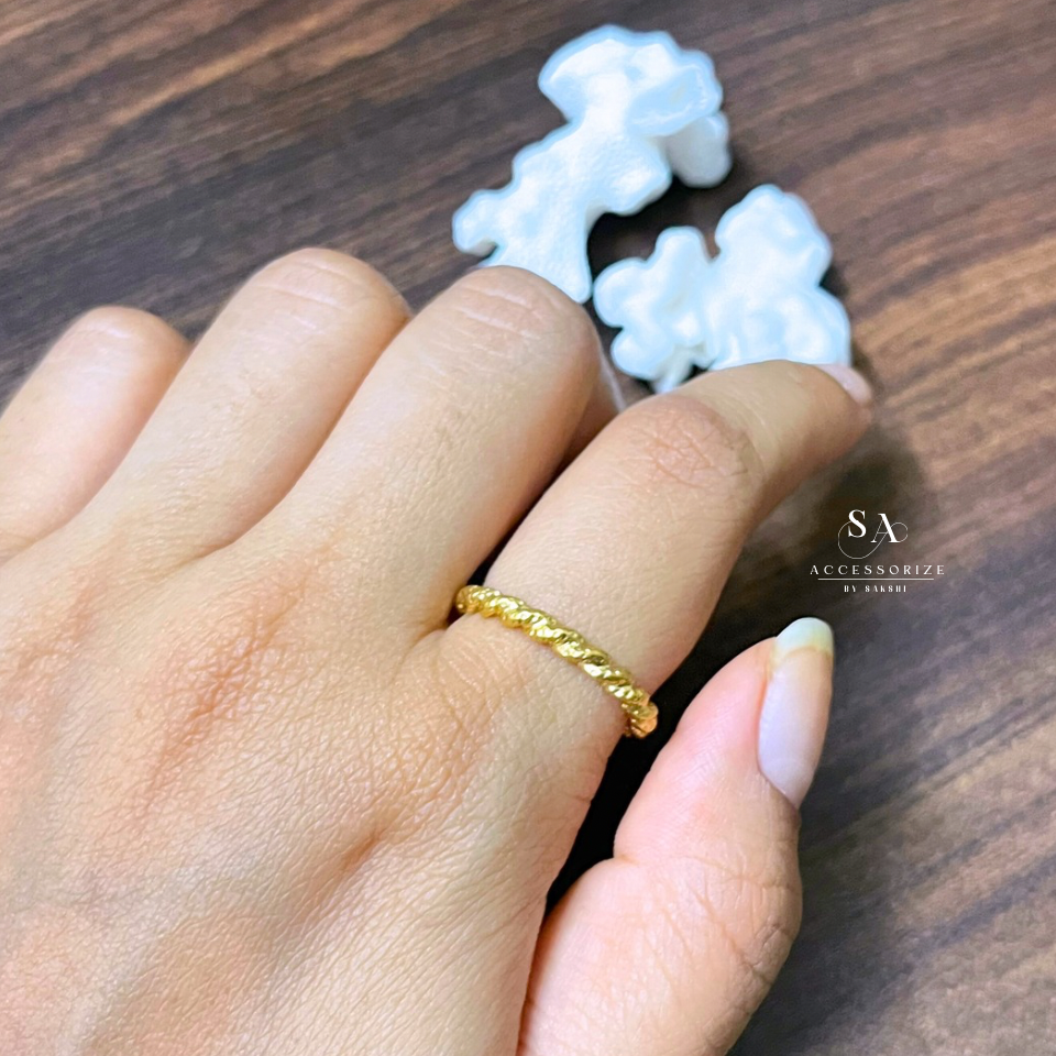 Auric Braid Ring