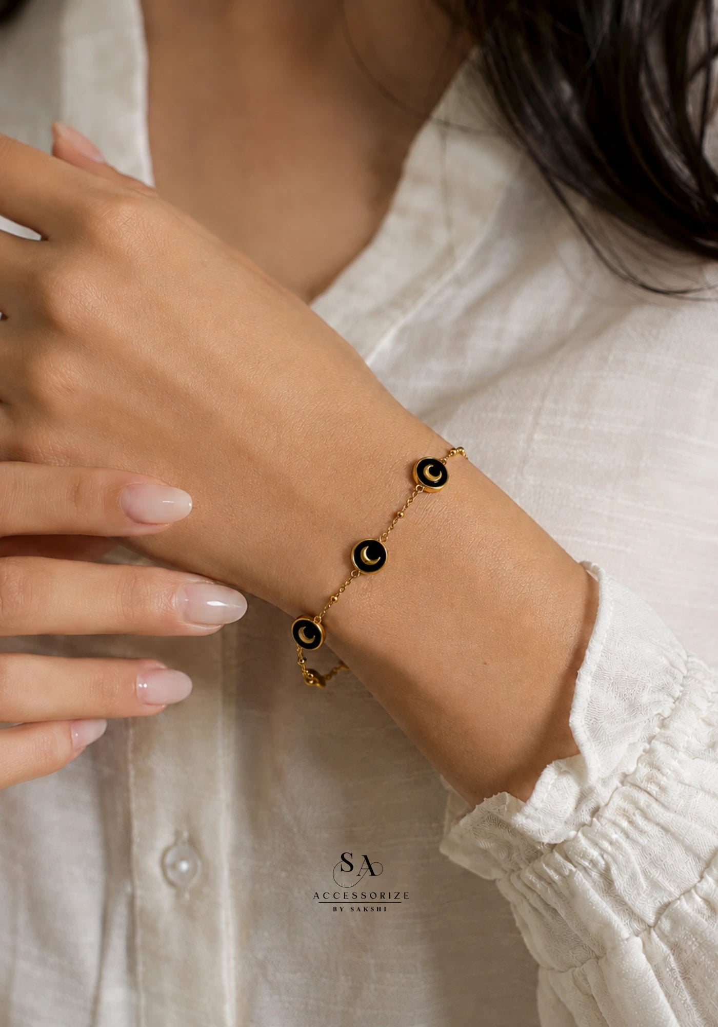 Crescent Moon Bracelet