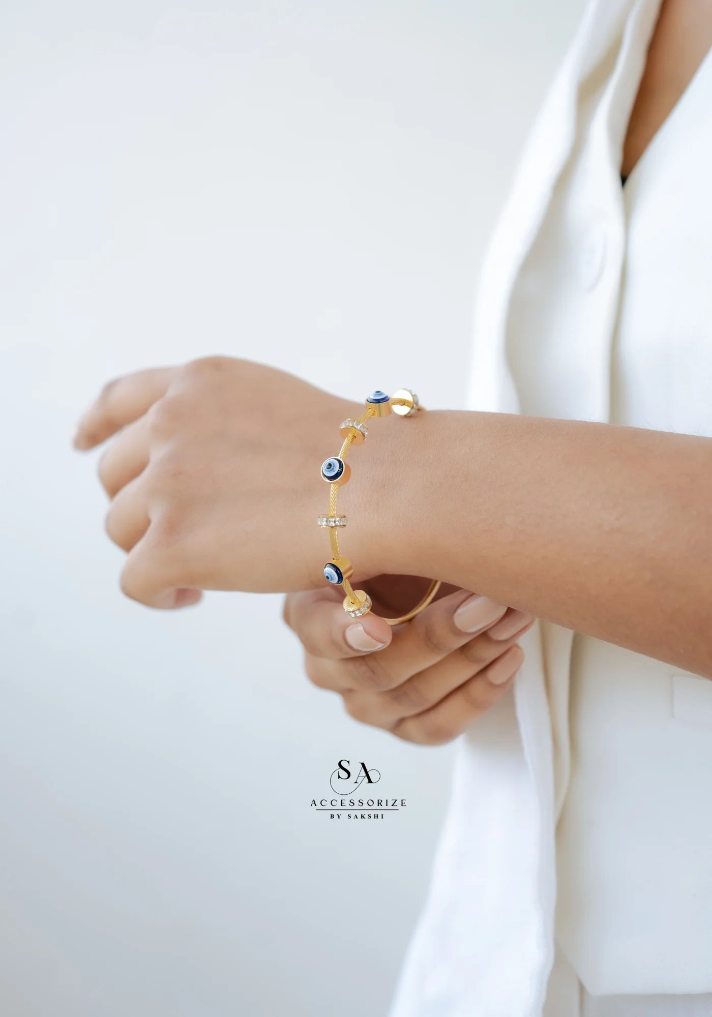 Evil eye bracelet