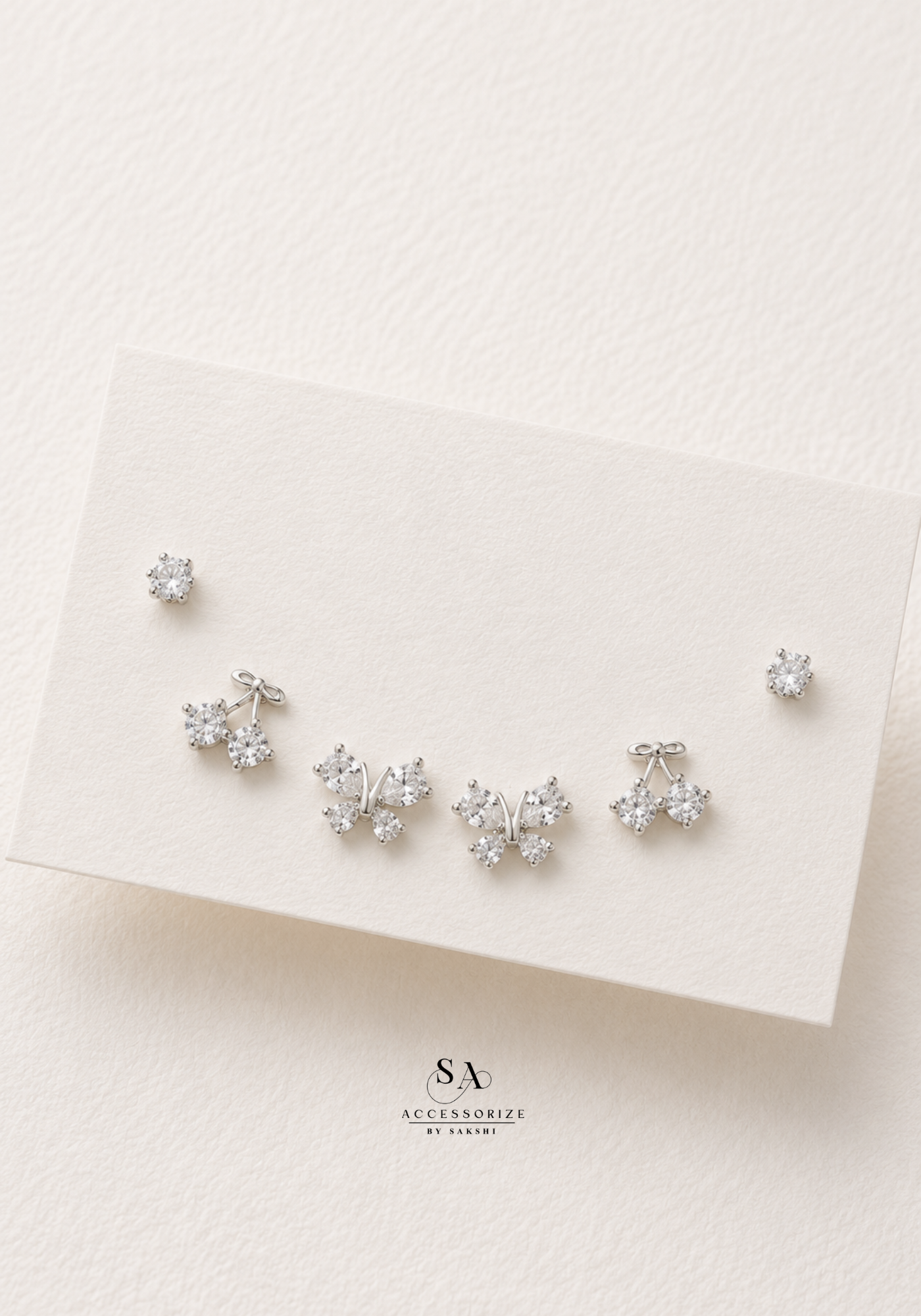 Cherry butterfly set