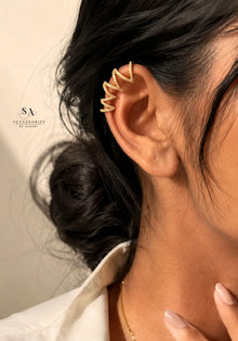 Zig zag earcuff