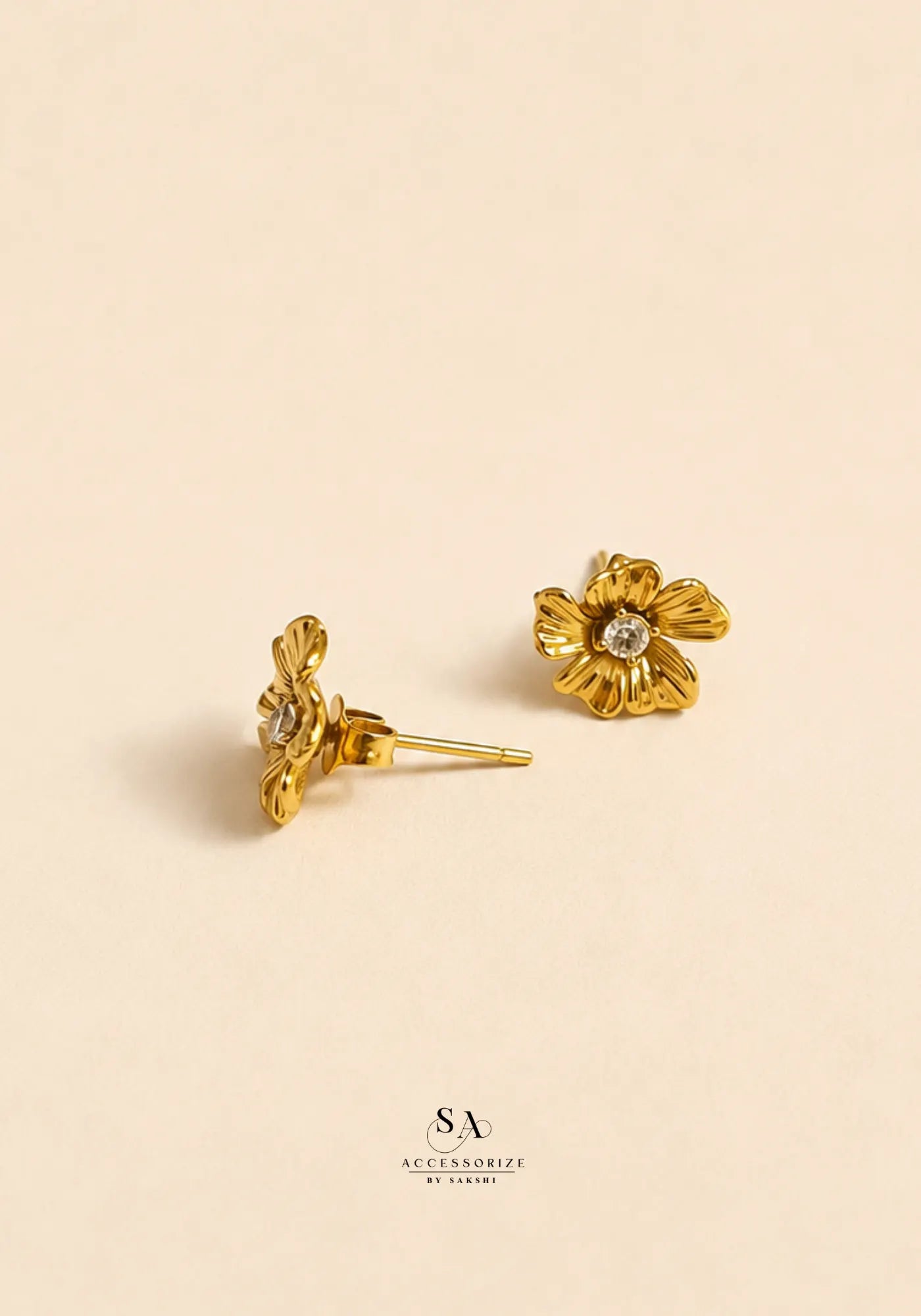 Floral Studs
