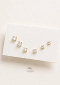 Solitaire studs set
