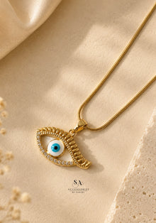 Halo Eye Necklace