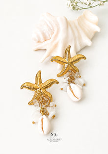 Coastal charm earrings
