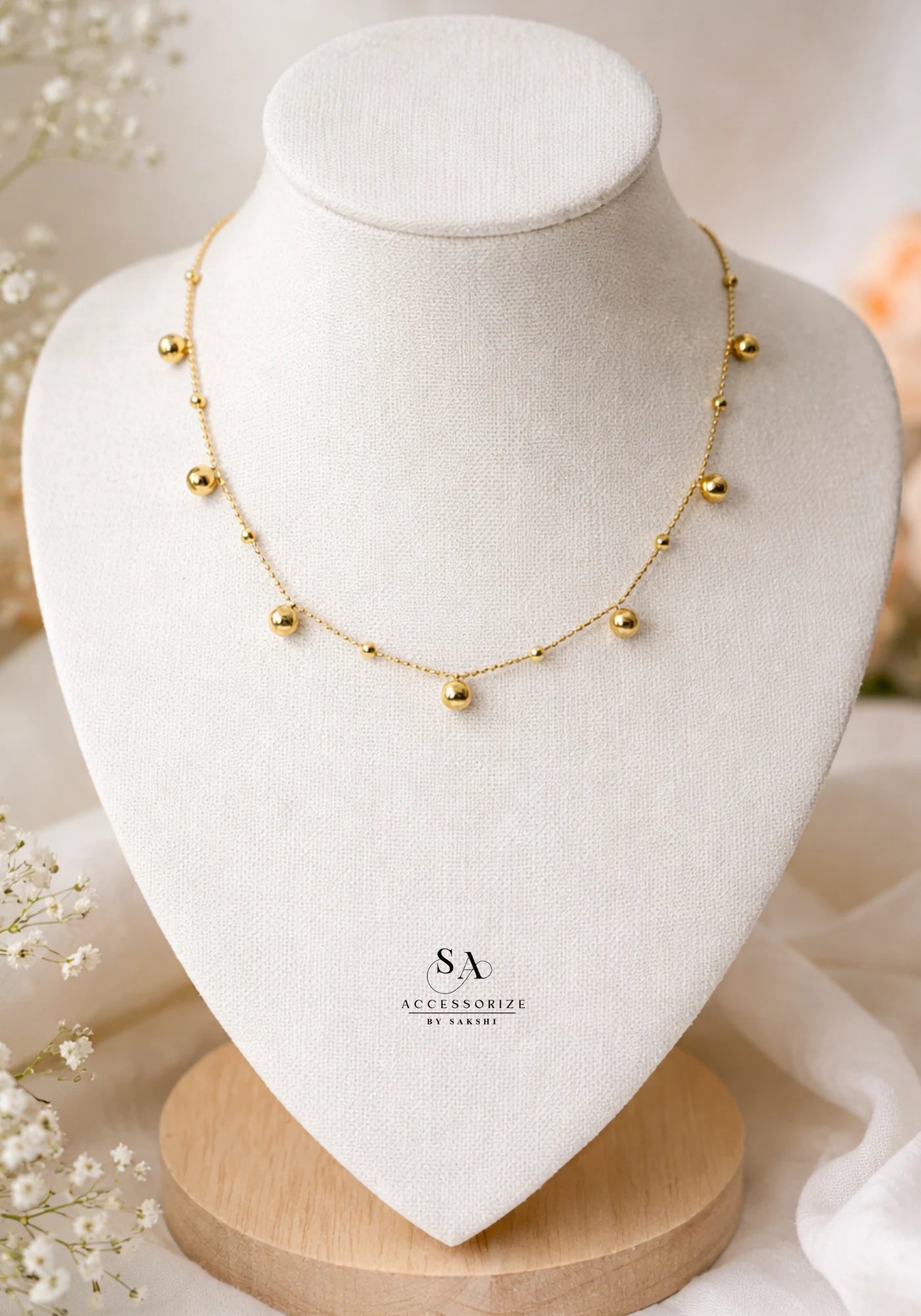 Drew drop necklace