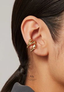 Golden Wing Earcuff (Single piece)