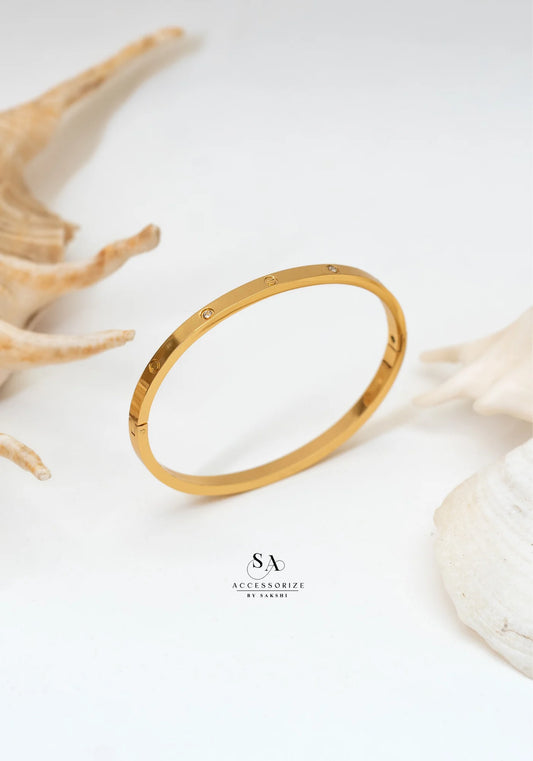 Thin love bracelet